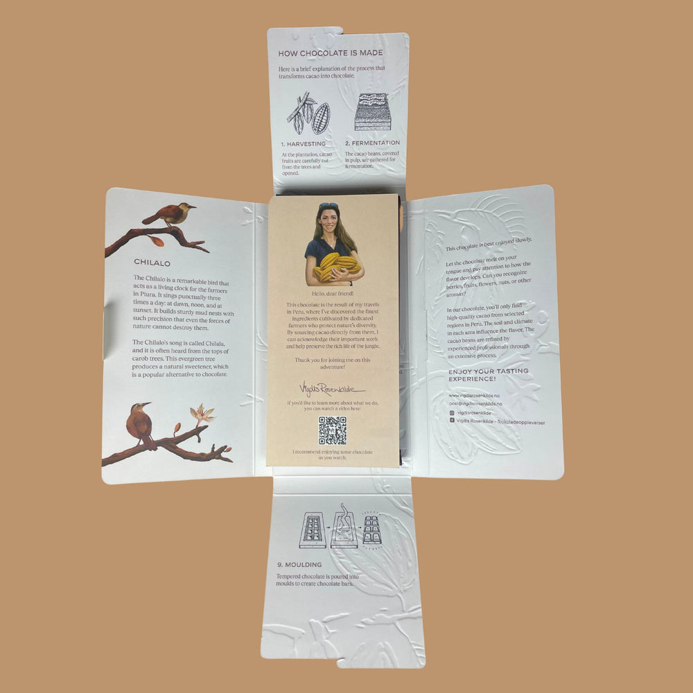 Vigdis Rosenkilde Chocalate- Dark Milk, 60%