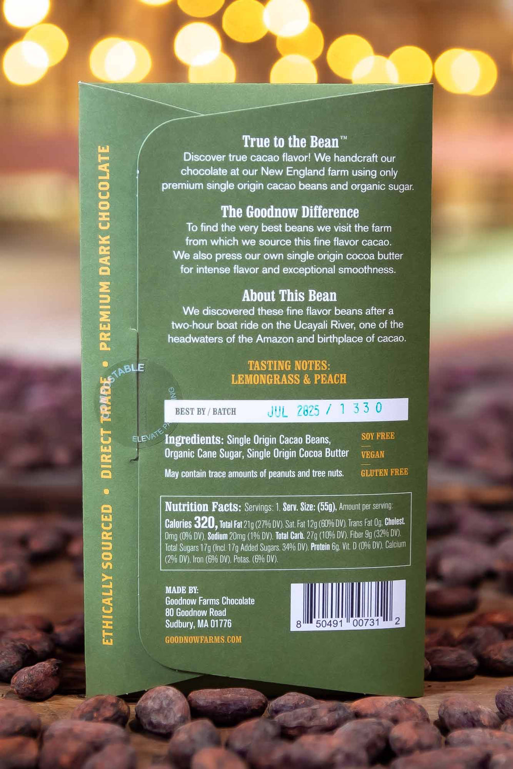 Goodnow Farms Chocolate - Ucayali, Peru 70%