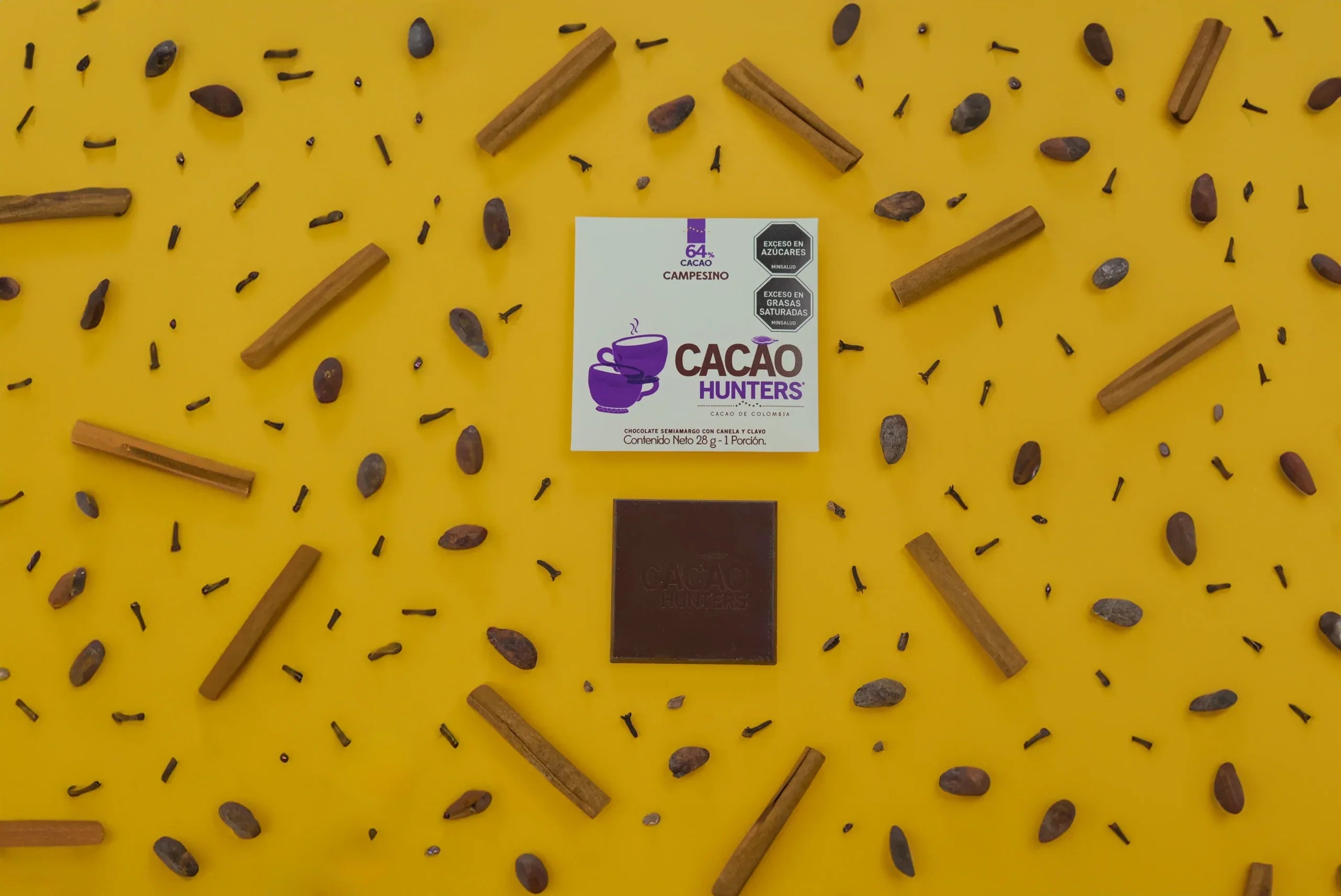 Dark Chocolate | Cacao Hunters - Campesino, 64% Bar