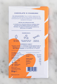 Beau Cacao - Gianduja, 30% Organic Hazelnuts | Dairy-free Chocolate Brands