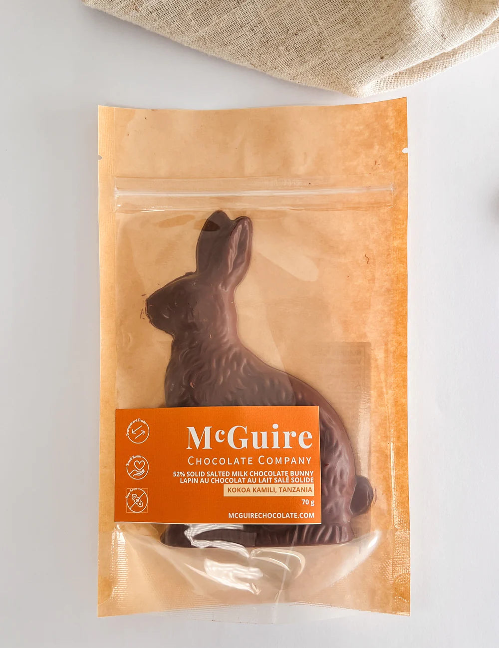 Chocolate Easter Bunny - Salted Milk 52%