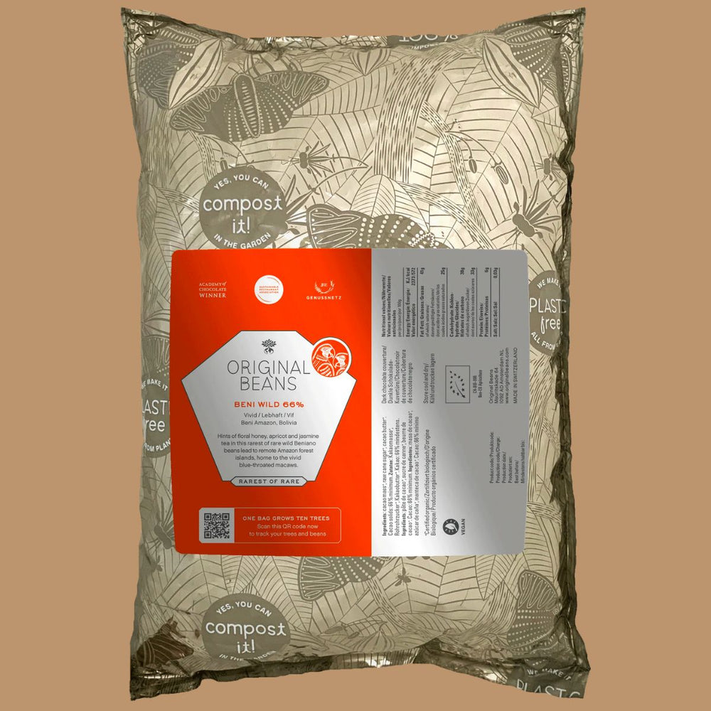 Original Beans - Couverture Chocolate Beni Wild 66% | 
