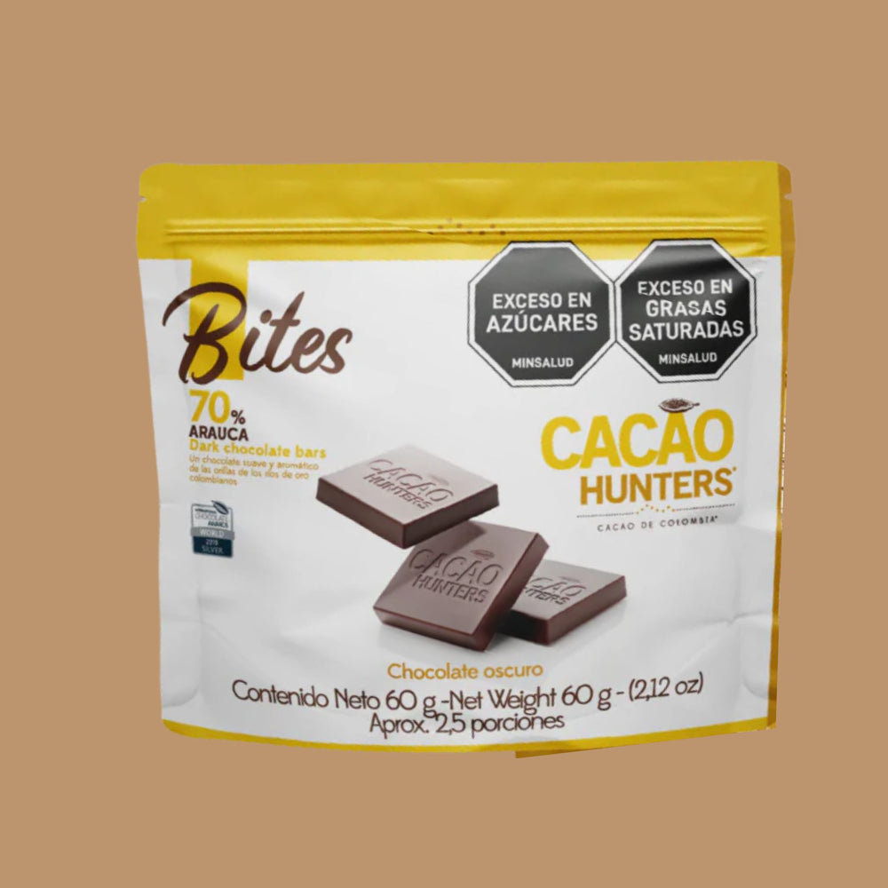 Dark Chocolate | Cacao Hunters - Arauca 70% Bites 
