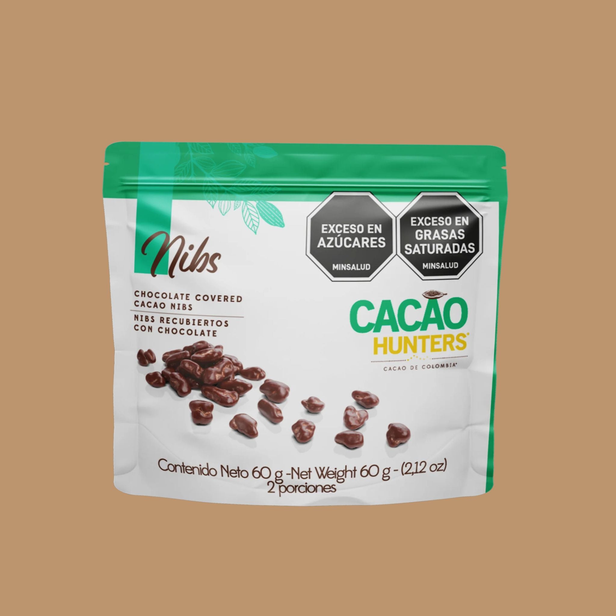 Cacao Hunters - Chocolate-covered Nibs Dragees Bites