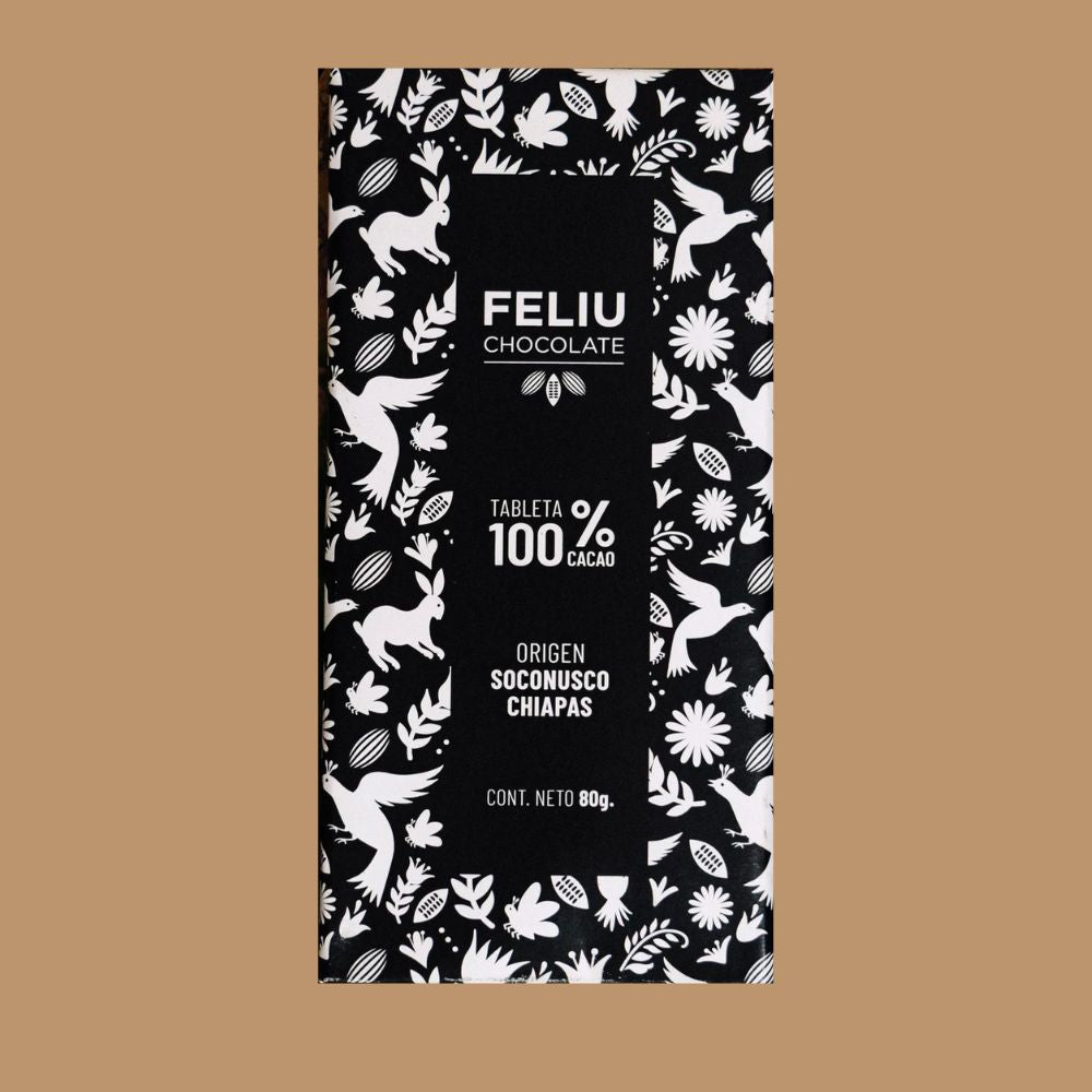 Feliu Scoconusco 100% | Sugar-free Dark Chocolate