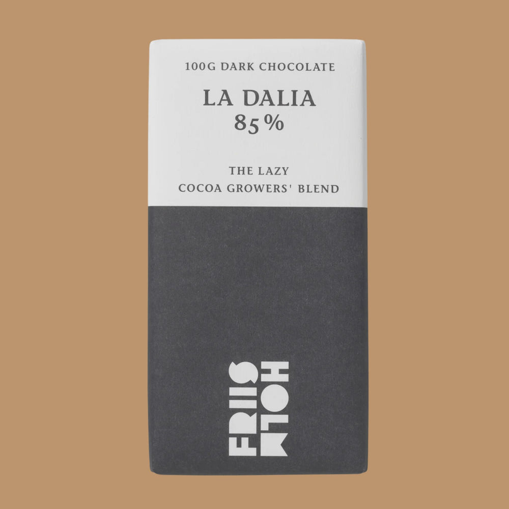Friis-Holm - La Dalia, 85% | Top European Low-sugar Dark Chocolate 2024