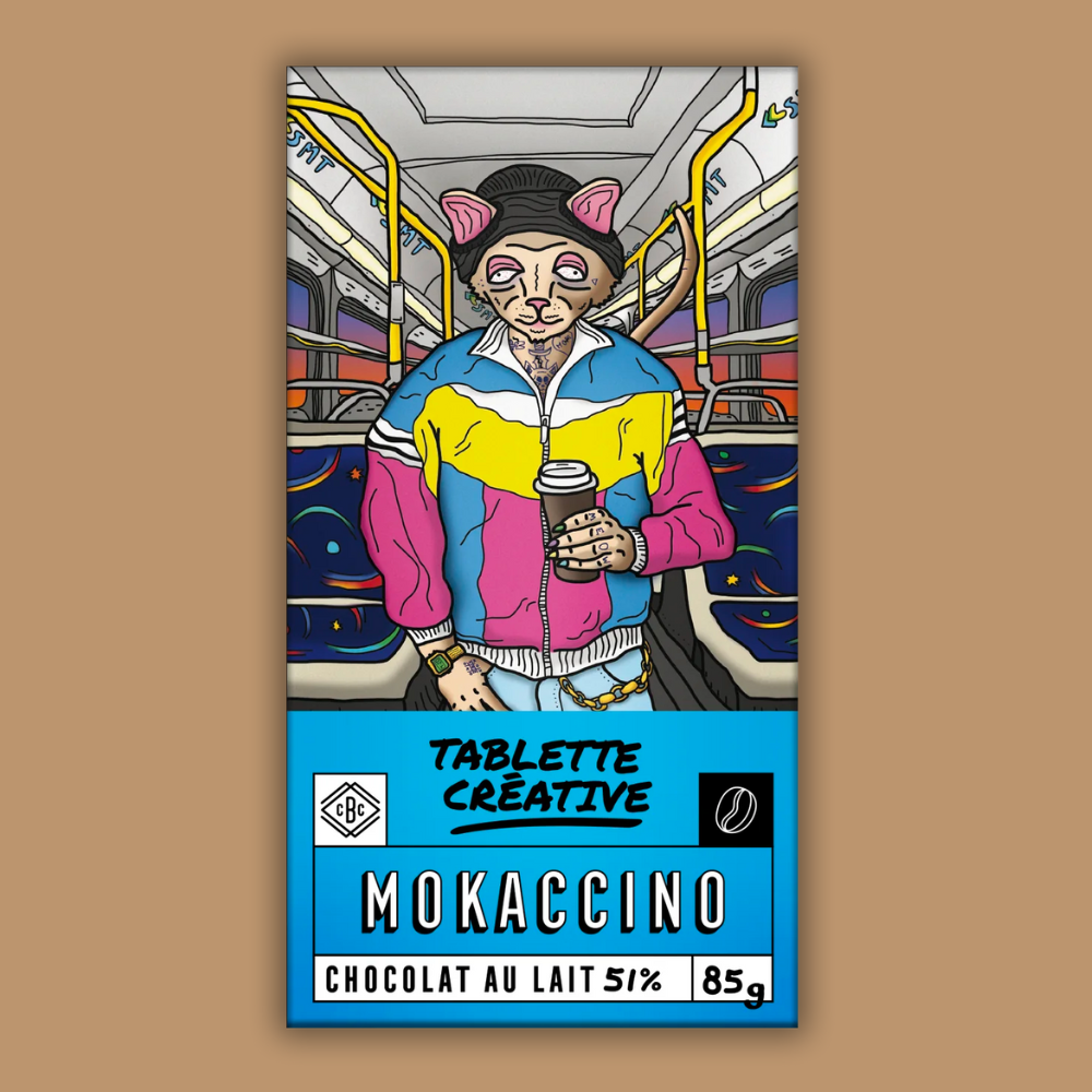 Gift Milk Chocolate - Creative with Mokaccino 51%