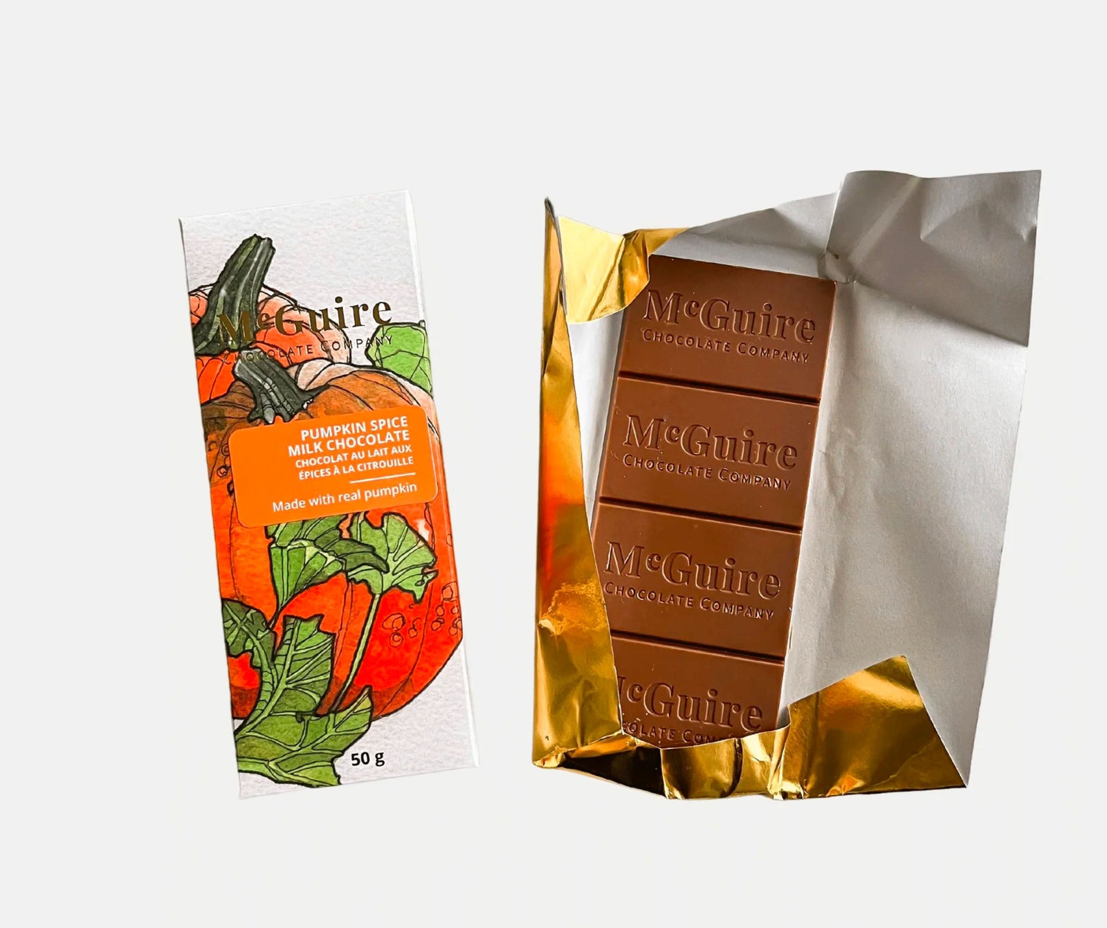 Mcguire Chocolate Pumpkin | World's Best Milk Chocolate