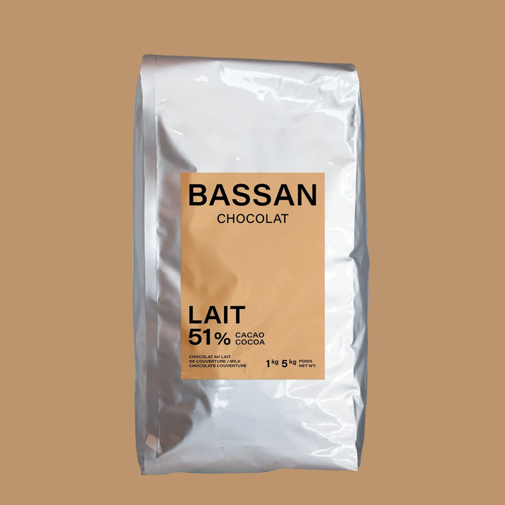 Milk Chocolate Courverture Brands - Chaleur B Chocolat  - Milk 51% 