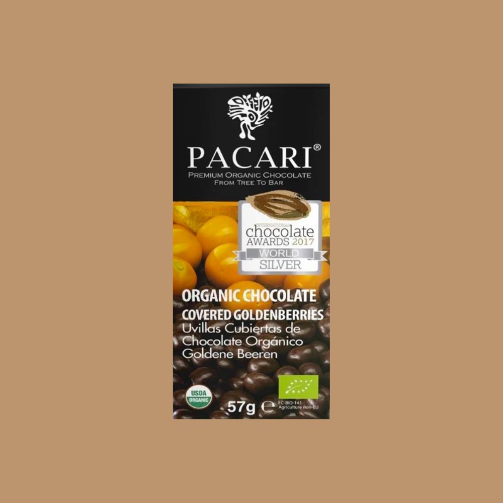 Pacari - Chocolate Covered Goldeberry | Dairy-free Chocolate Brands