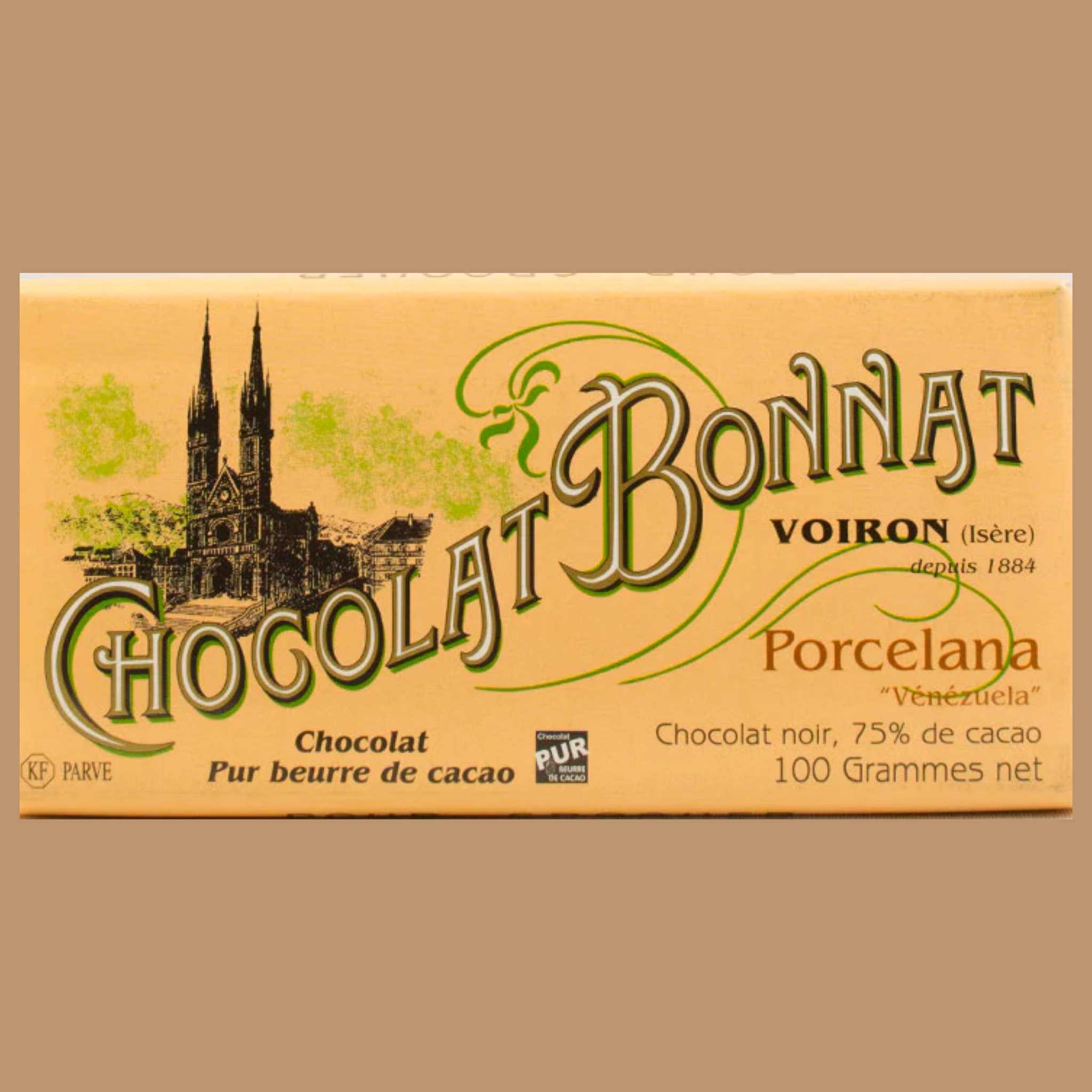 Vegan Dark Chocolate - Bonnat Porcelana Venezuela