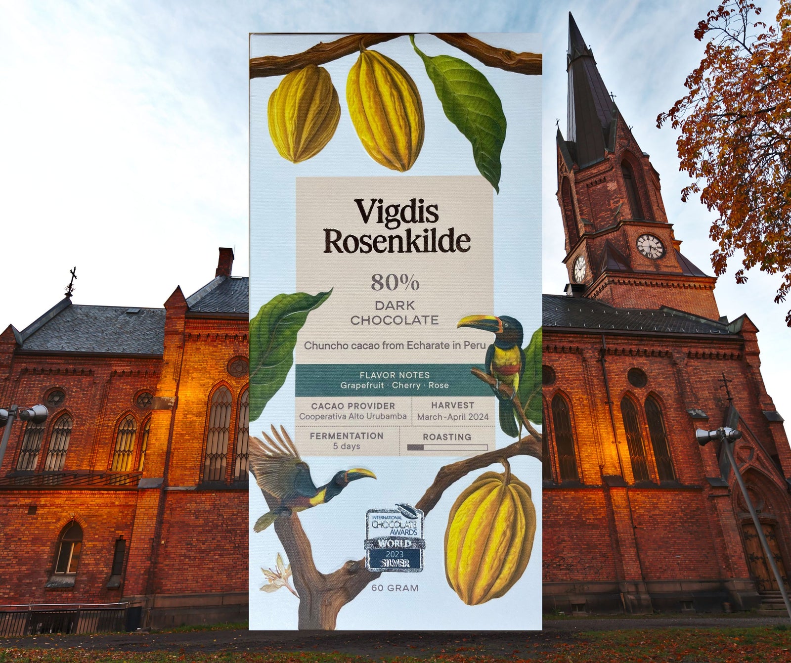 Bedst Chocolate | Vigdis Rosenkilde Echarate 80%