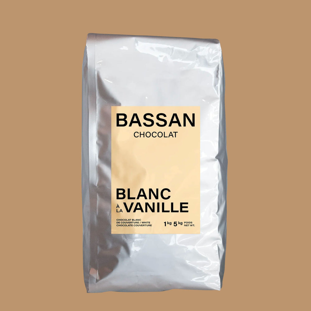 White Chocolate Couverture Brands - Chaleur B Chocolat - Vanilla 