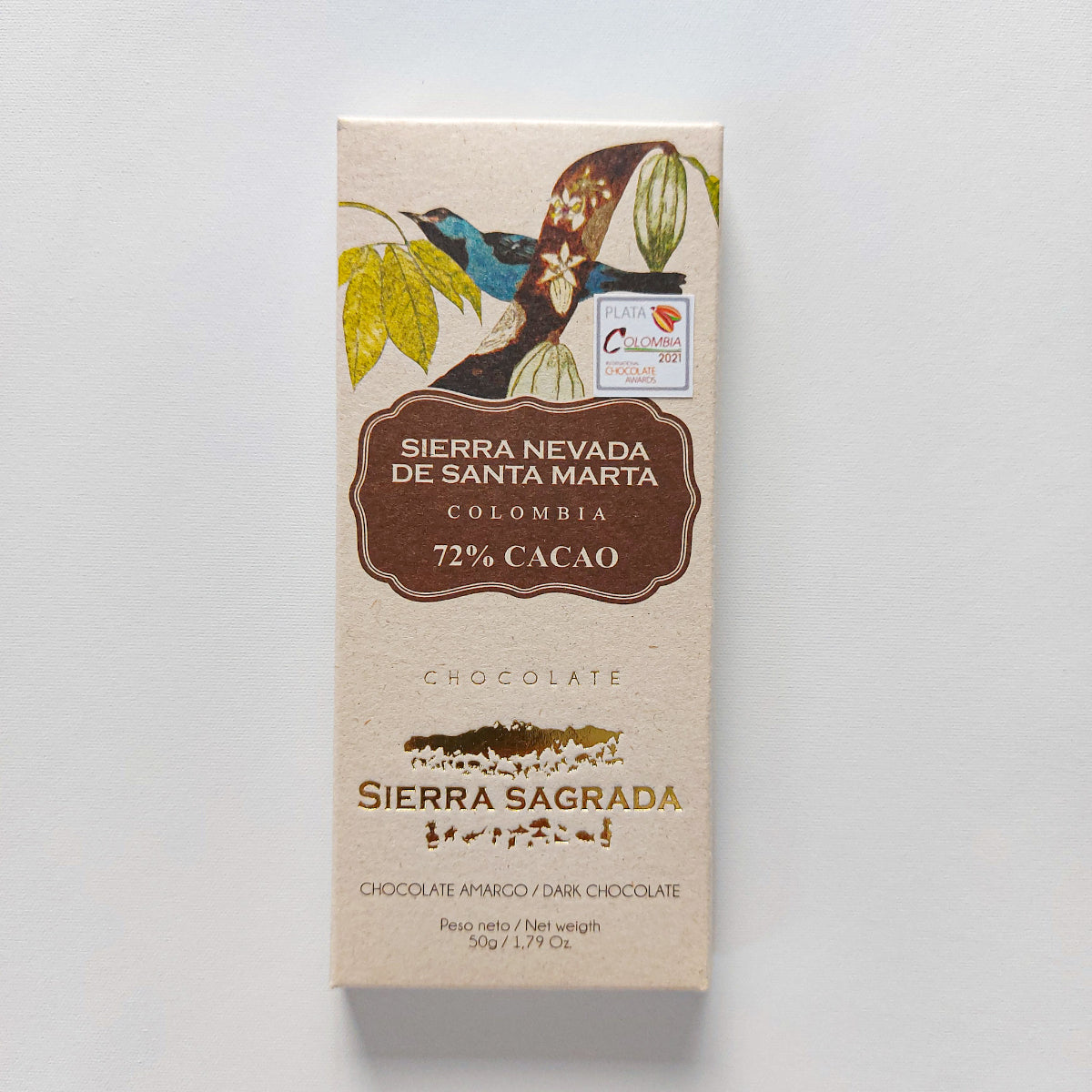 Sierra Sagrada - Sierra Nevada 72% | Finest Dark Chocolate