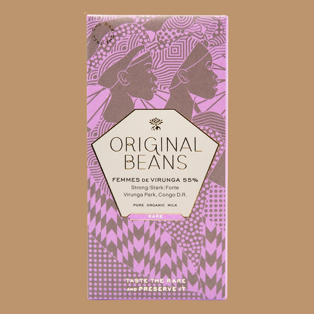 Original Beans - Milk Chocolate - Femmes de Virunga 55% - Hello Chocolate®