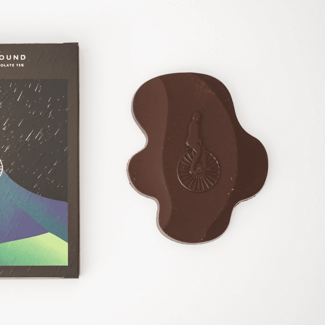 Pure Chocolate Bar - Naive Rough-Ground 75%